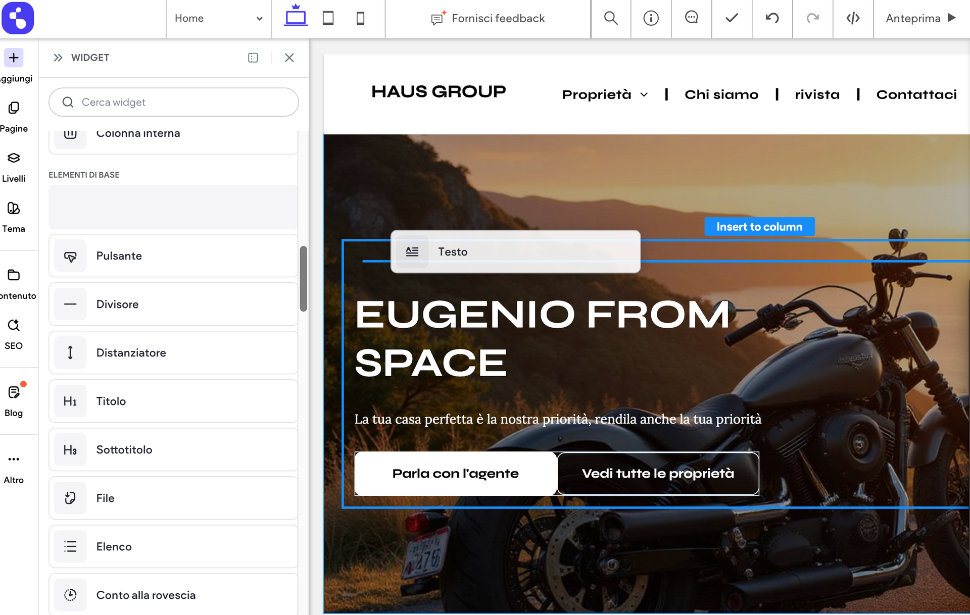 Workspace Editor