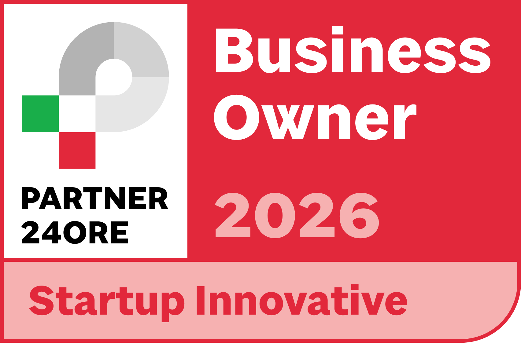 Partner 24Ore - Business Owner 2026 - Startup Innovative